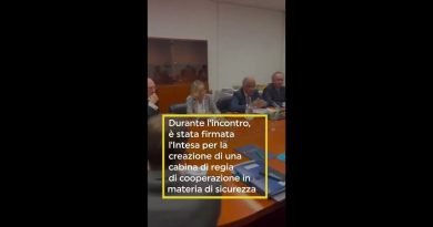 IL MINISTRO PIANTEDOSI INCONTRA IL SUO OMOLOGO FRANCESE GÉRALD DARMANIN A PALERMO