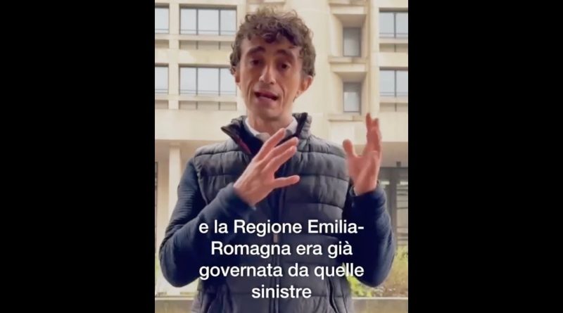 BIGNAMI: “CONFERMATO, EMILIA ROMAGNA HA SPESO SOLO IL 10% DELLE RISORSE PER LA SICUREZZA IDRAULICA”