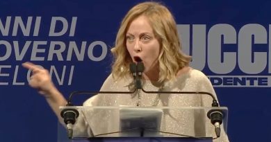 GIORGIA MELONI ATTACCA LA SINISTRA: “USINO LA CALCOLATRICE, ABBIAMO STANZIATO 136,5 MLD DI €”