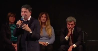 GIUSEPPE CONTE INTERVIENE ALLA CHIUSURA DELLA CAMPAGNA ELETTORALE IN LIGURIA