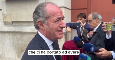 LUCA ZAIA: “DOMANI CELEBREREMO LA GIORNATA DELL’AUTONOMIA”